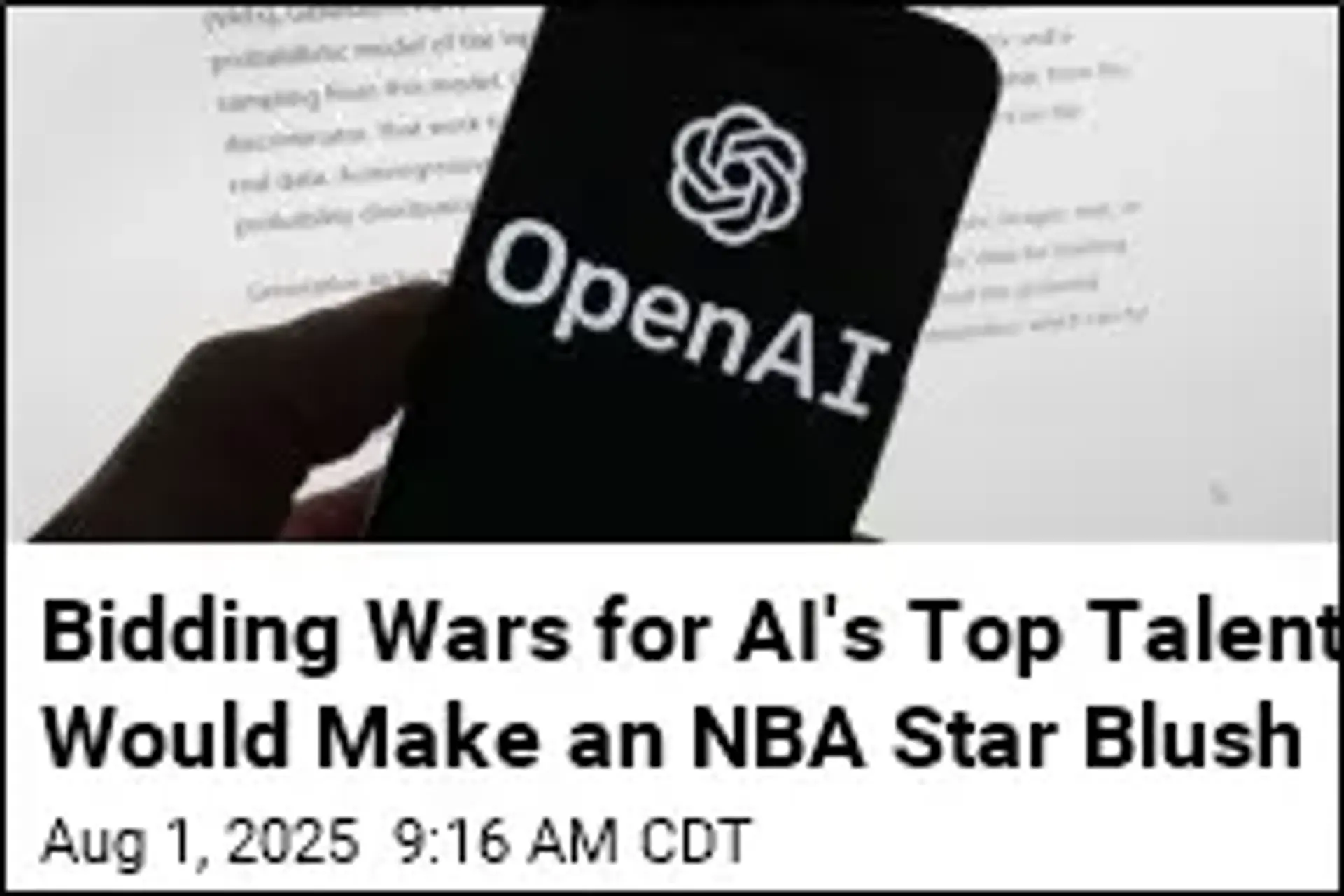 AI Talent: NBA Contracts