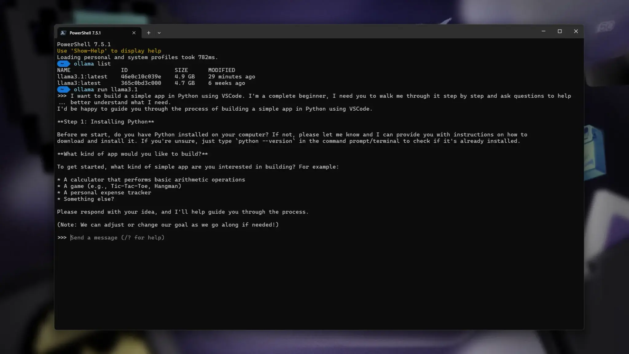 Ollama brings LLMs to Windows
