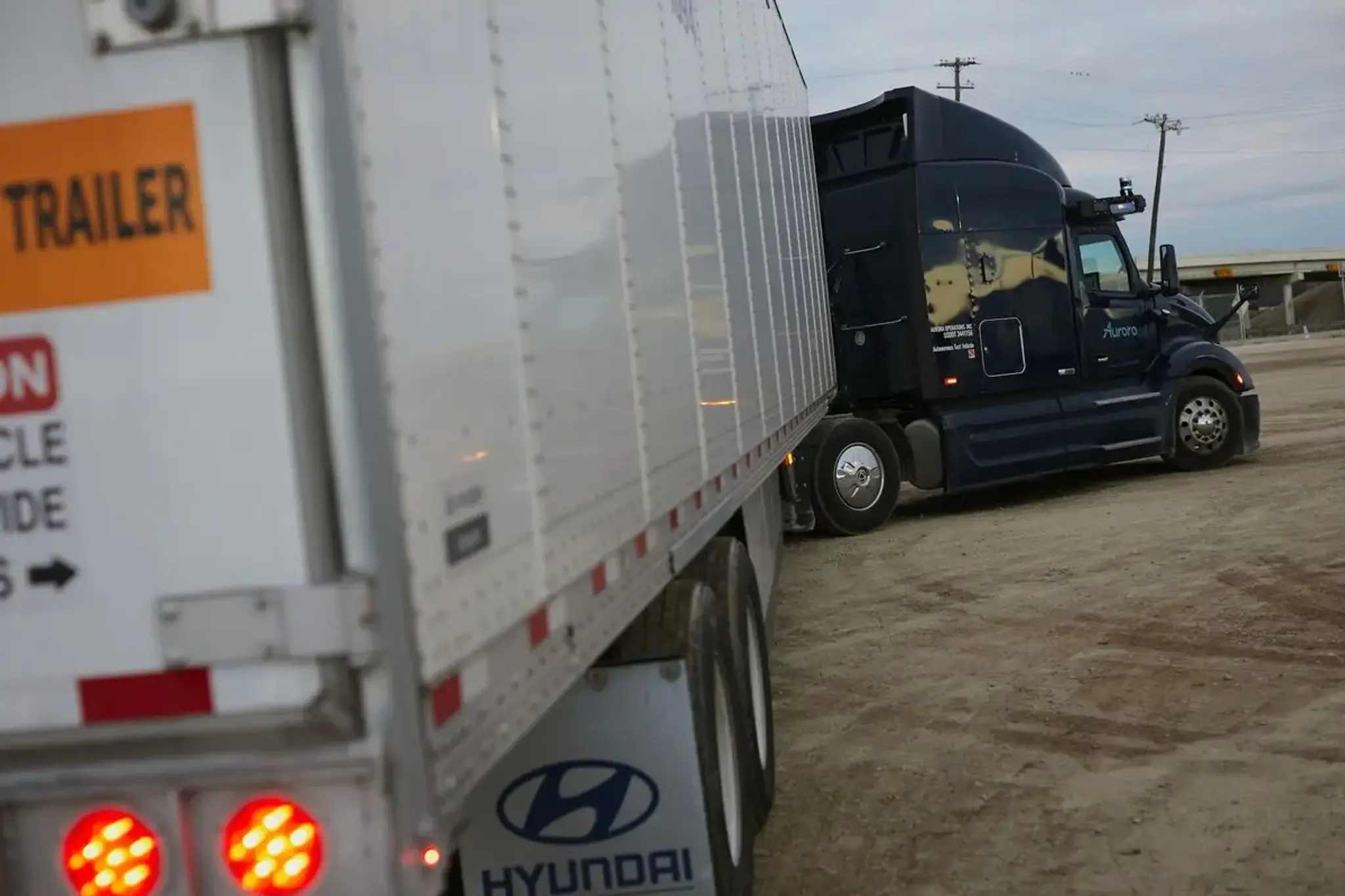 Aurora deploys driverless cargo trucks