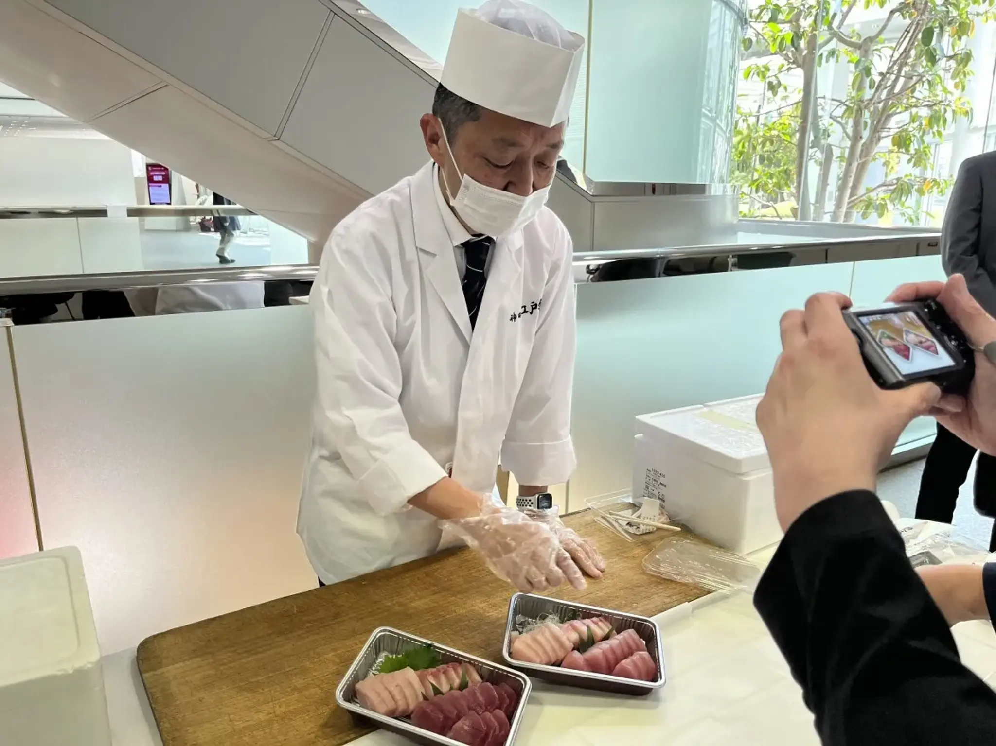 AI Machine Evaluates Tuna Fat