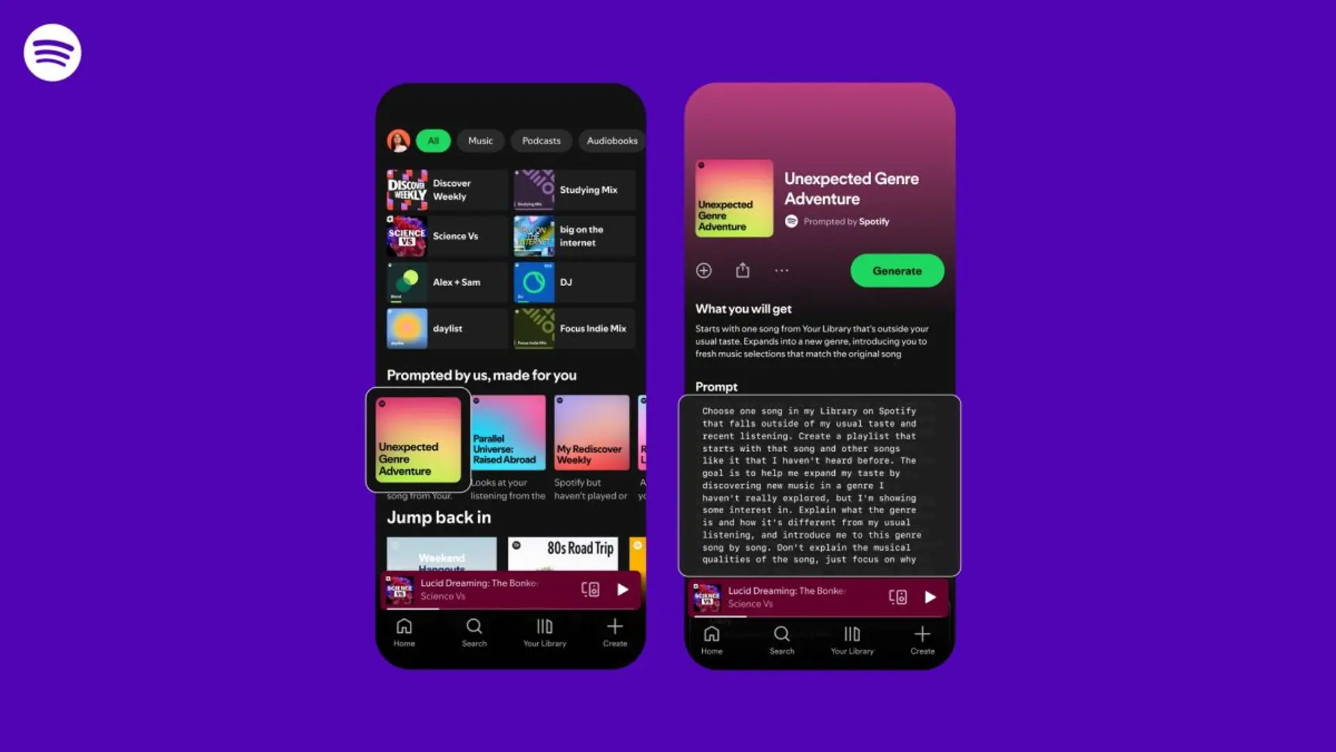 Spotify's AI Playlist Evolution