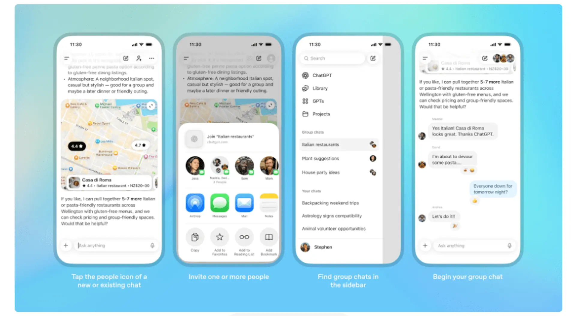 ChatGPT Enables Group Collaboration