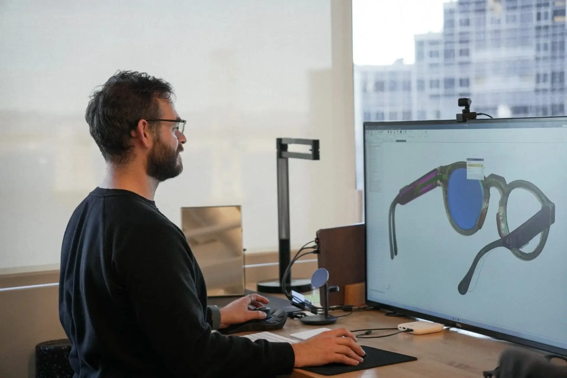 Sesame unveils AI smartglasses