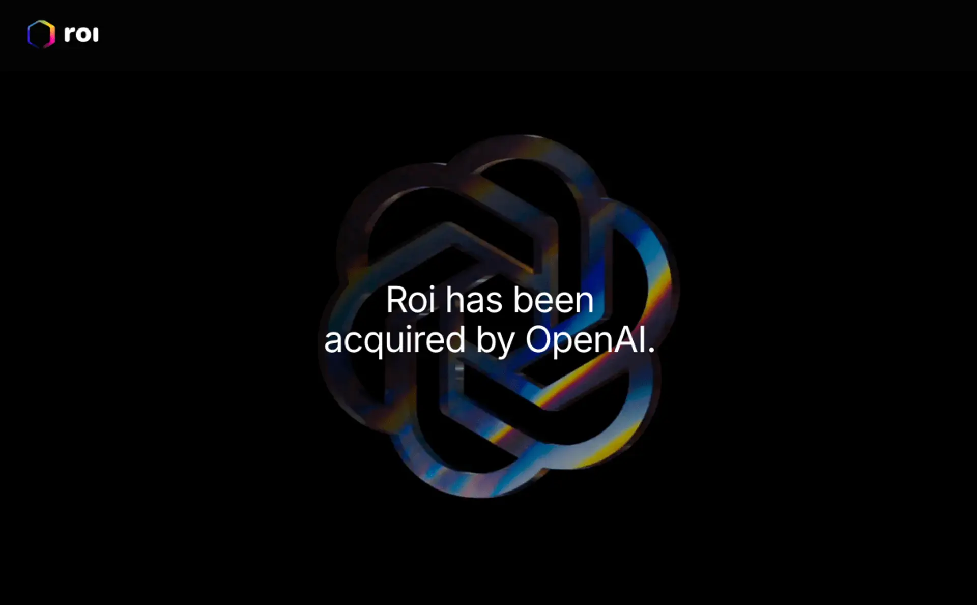 Acquires AI firm Roi's talent