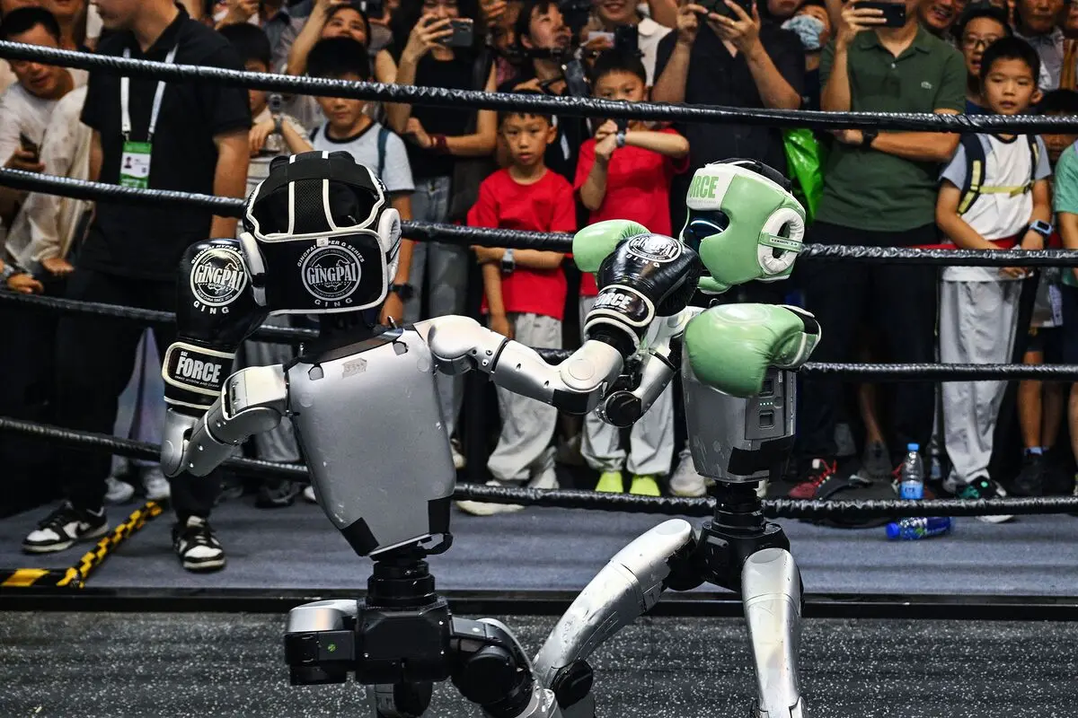 Robots Dominate China AI Summit